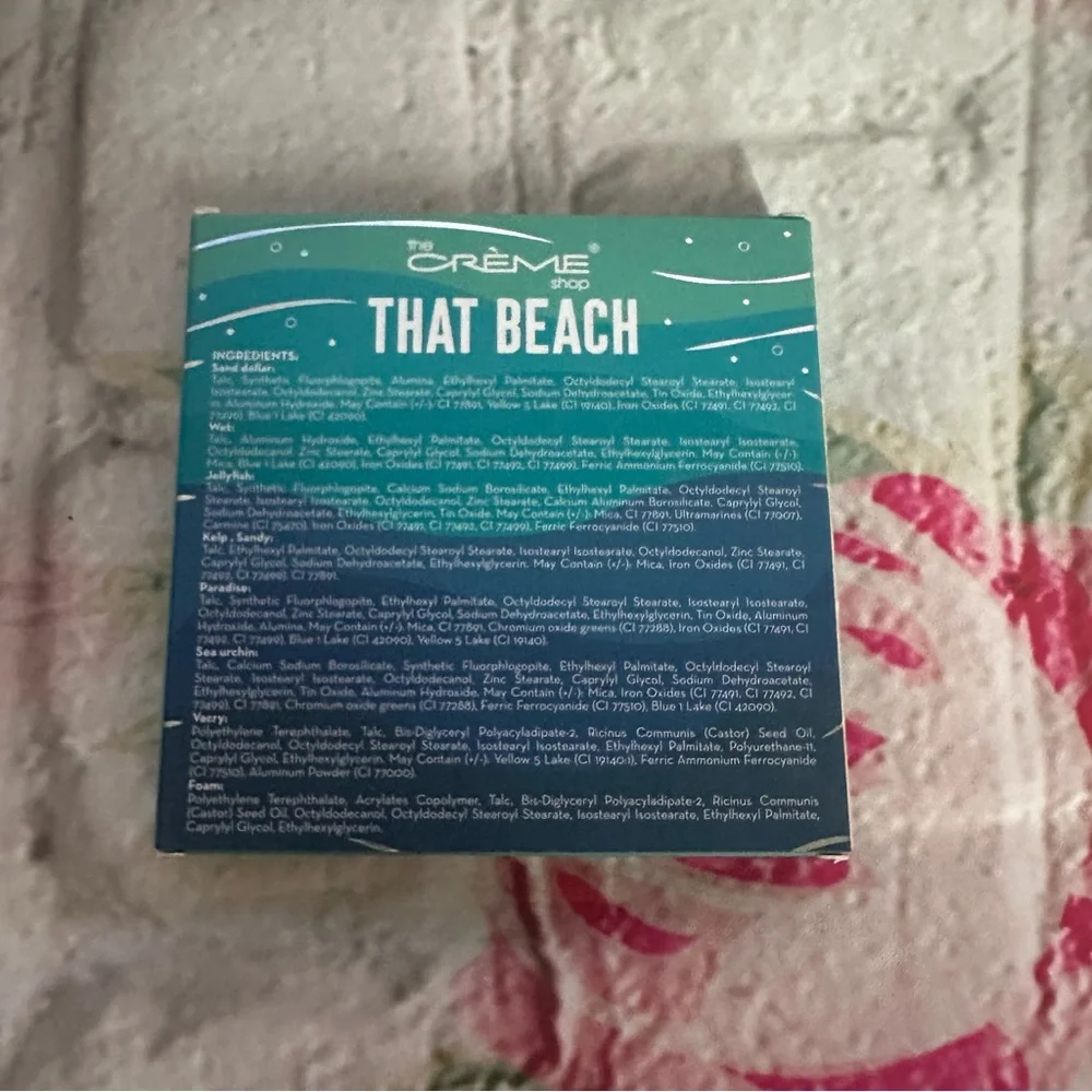 The Crème Shop That Beach Eyeshadow Palette